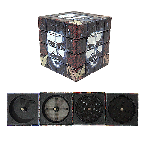 Dichavador De Metal DK Cubo Mágico Pablo Escobar - Modelo 1