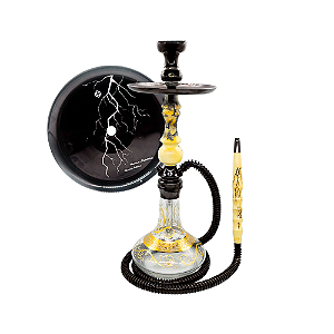 Narguile Amazon Future Wooden Ligthing - Black