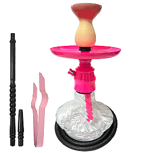 Narguile Completo Econo Hgs - Rosa
