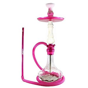 Narguile Amazon Hookah Future - Rosa/Boticino/Twist Clear