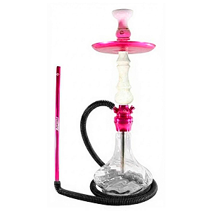 Narguile Amazon Hookah Future - Rosa/Boticino/Twist Clear