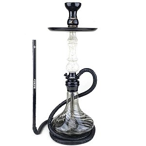 Narguile Amazon Hookah Future - Black/Boticino/Twist Fumê