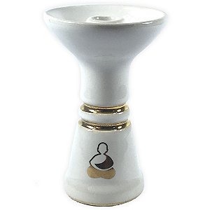 Rosh Monge Hookah Himalaia Gold - Branco