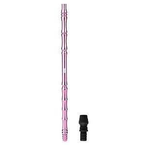 Mangueira Black Hookah Aluminio - Rose