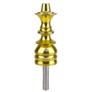 Stem Narguile Amazon Hookah Kombat - Dourado