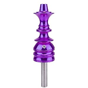 Stem Narguile Amazon Hookah Kombat - Roxo