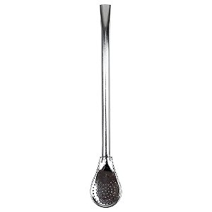 Bomba Terere Aço Inox Black Erva - Prata