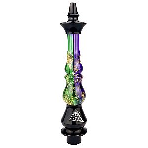 Stem Narguile Nayb Manic - Purple Green Gold