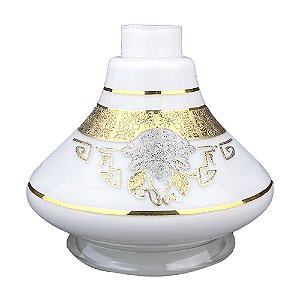 Vaso Bless Mini Lamp Detalhes - Branco