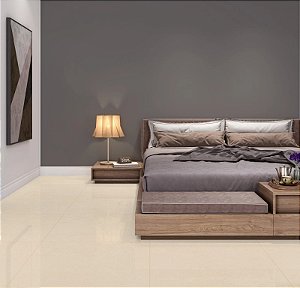 Piso Beige Lisse Polido HD Retificado 74x74