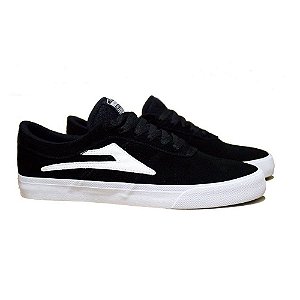 TÊNIS LAKAI SHEFFIELD SUEDE - BLACK WHITE