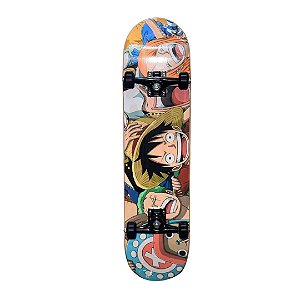 Skate Luffy Prol Básico para Iniciantes - Black