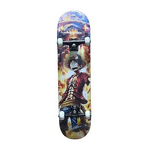 Skate Luffy Prol Básico para Iniciantes - White