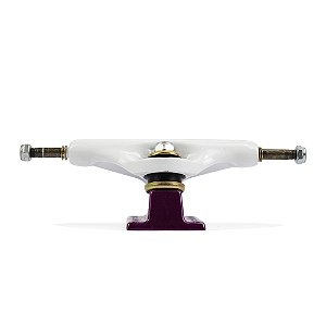 Truck Stronger Essência Hollow Branco/Roxo 139MM