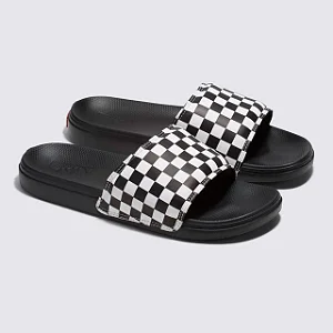 CHINELO VANS LA COSTA SLIDE-ON CHECKERBOARD