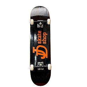 Skate JD Skate Shop Profissional Premium - Orange/Black