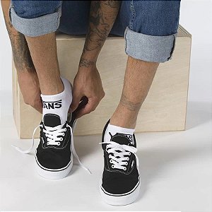 MEIA VANS CLASSIC KICK WHITE 39 AO 44 -  1 PAR