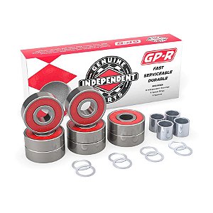 Rolamento Independent Skateboard Bearings Genuine Parts GP-R Silver