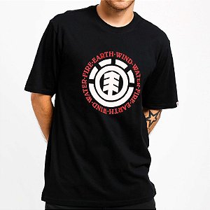 Camiseta Element Seal Classic - Preta