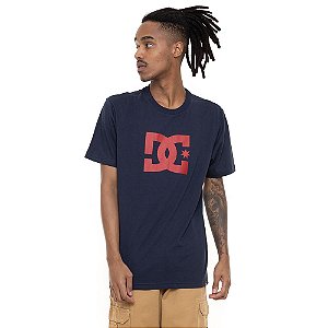 Camiseta Dc Shoes Star Color - Marinho