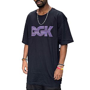 Camiseta Dgk Levels Tee - Black Purple