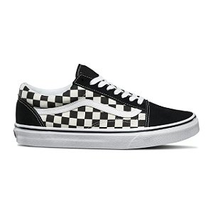 Tênis Vans Old Skool Primary Check Preto / Branco - Exclusivo