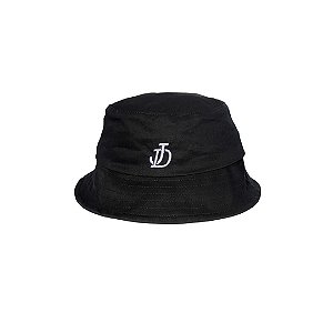 Bucket Hat JD Especial Classic Logo - Full Black