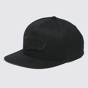 BONÉ VANS CLASSIC PATCH SNAPBACK BLACK-BLACK
