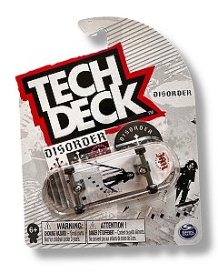 TECH DECK Fingerboard Skate de Dedo , DISORDER