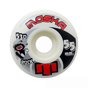 RODA MOSKA WHITE ROCK 55MM 53D