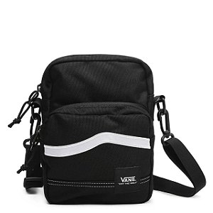 SHOULDER BAG VANS BOLSA CONSTRUCT BLACK-WHITE - EXCLUSIVO