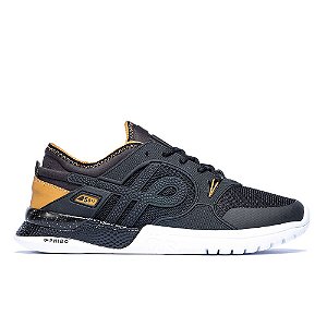 TÊNIS OUS PHIBO 5 8 13 PRETO GOLD OE