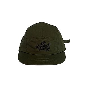 Boné JD 5 Panel New Serie Guetto - Verde Musgo