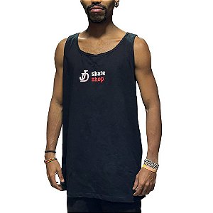 Camiseta Regata JD Classic Logo - Preta