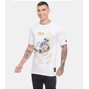 Camiseta Starter DMC Unbuilt - Off White