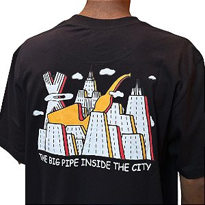 CAMISETA BLAZE TEE THE CITY BLACK PRETA