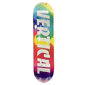 SHAPE FOMO VERTICAL MAPLE TIE DYE OLD 8.5" + Lixa Emborrachada Premium GRÁTIS