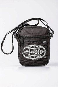 Shoulder Bag Chronic 009 Glob Logo - Preta
