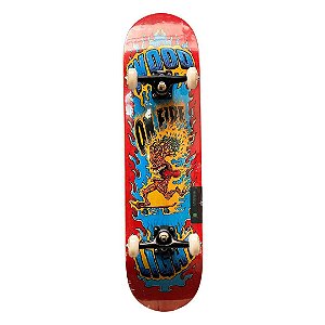 SKATE WOOD LIGHT PRO ON FIRE RED