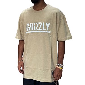 Camiseta Grizzly Og Stamp Tee - Sand