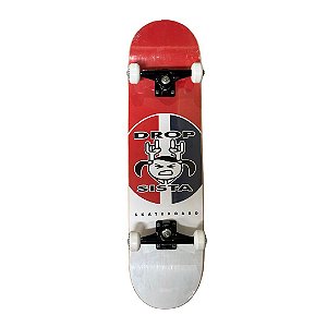 Skate Profissional Drop Dead Angry Red - Iniciante