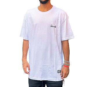 Camiseta Grizzly Mini Script Tee - White