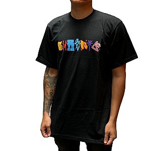 Camiseta Chronic Braza pixo 3625 - Preta - JD Skate Shop