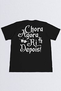 Camiseta Chronic X2/Big 3285 Chora Agora - Preta