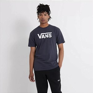 CAMISETA VANS CLASSIC NAVY WHITE