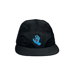 Boné Santa Cruz 5 Panel Screaming Hand - Preto