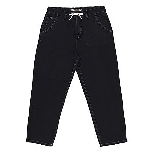 CALCA DC SHOES JEANS WORKER OVERSIZE DENIM BLACK