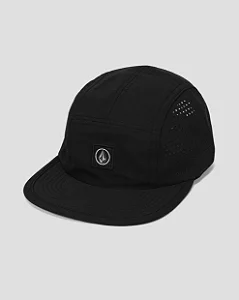 Boné Volcom 5 Panel Squad Stone Preto