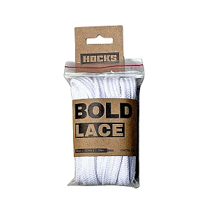 Cadarço Hocks Bold Lace Branco