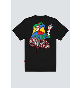 Camiseta Chronic 4055 Joker Tags - Preta